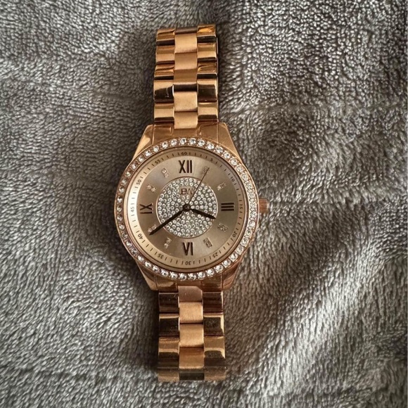 JBW Rose Gold Mondrian Women’s Watch